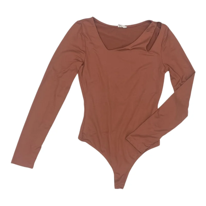 Bodysuit By Le Lis In Mauve, Size:S