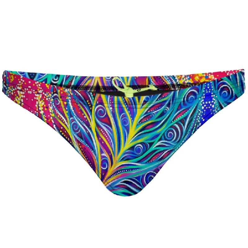 Bird of Paradise Tieback Bikini Bottom