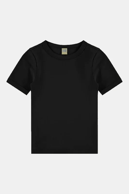 Car Tee in Black