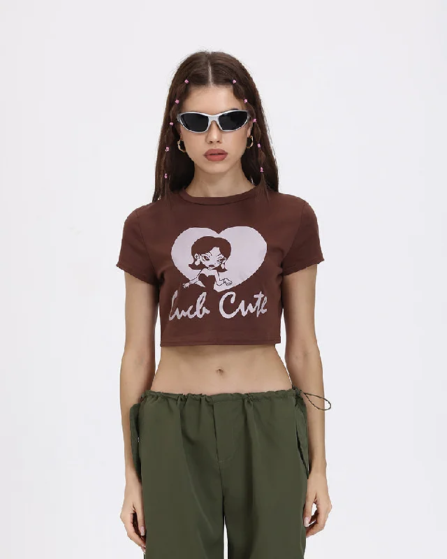 Such A Cute Cropped T-Shirt