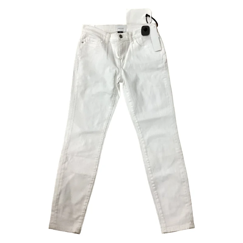 White Jeans Designer Current/elliott, Size 4