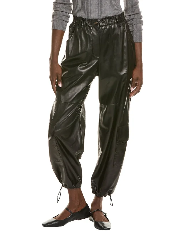 Brunello Cucinelli Leather Pant