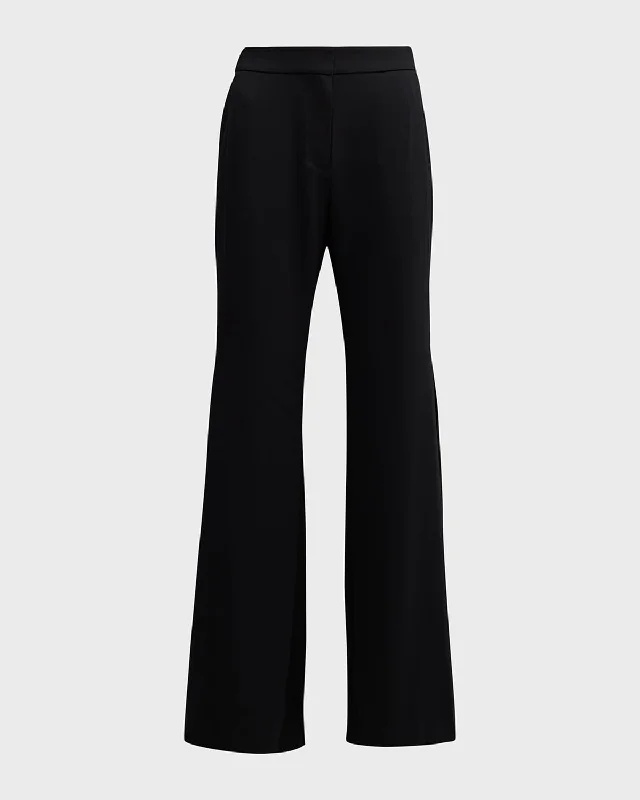 Lydia Flare Pleated Pants