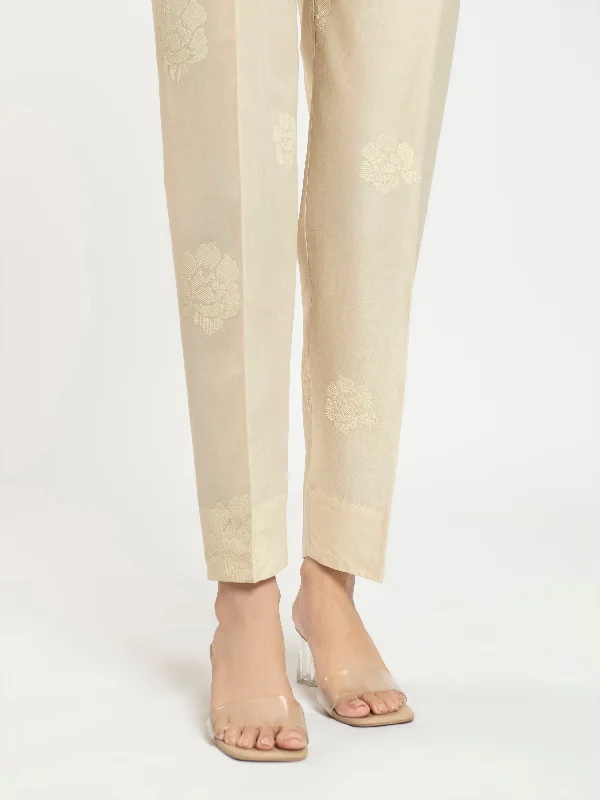 Embroidered Cambric Trouser