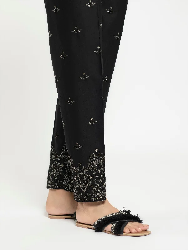 Embroidered Cambric Trouser