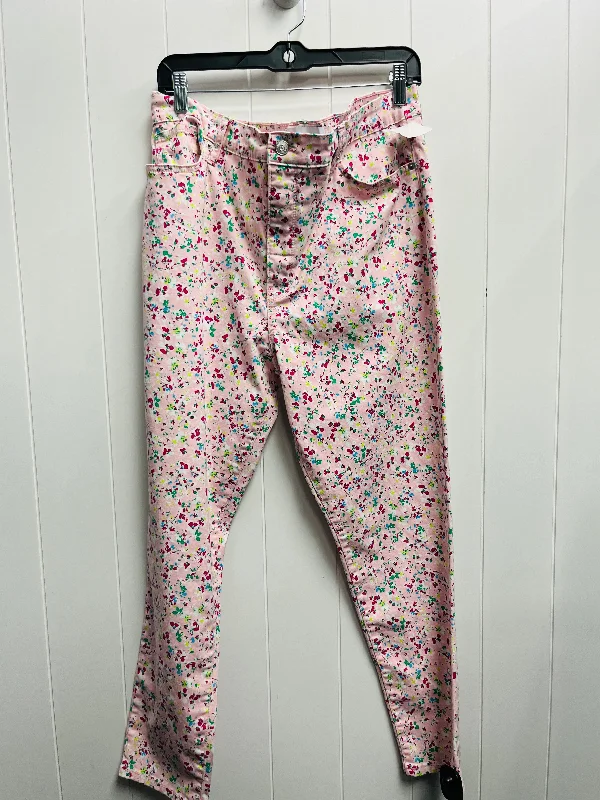 Pants Other By Crown And Ivy In Green & Pink, Size: 16