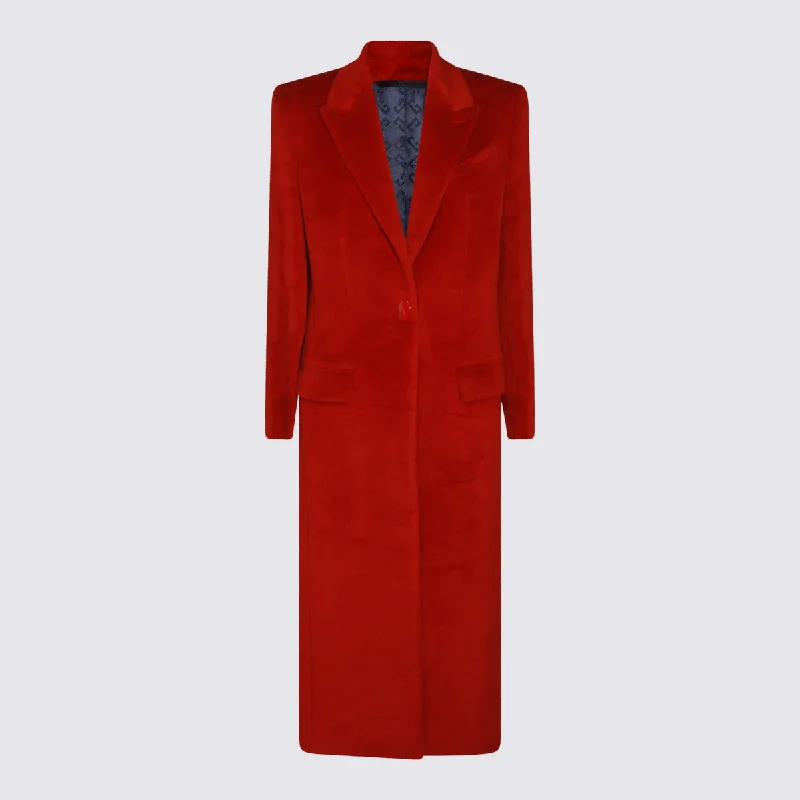 Givenchy Coats Red