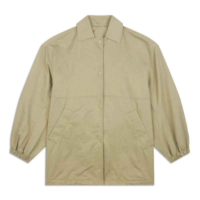 Lightweight Oversized Coaches Jacket - Resale