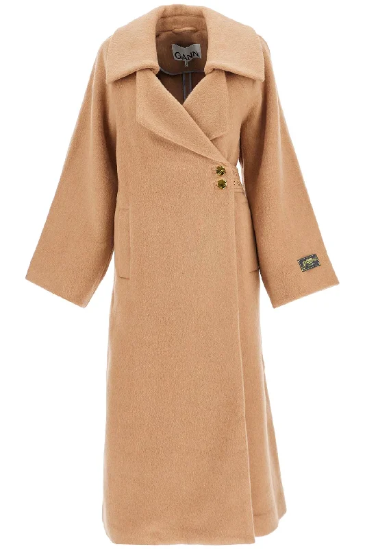 Long Recycled Wool Coat