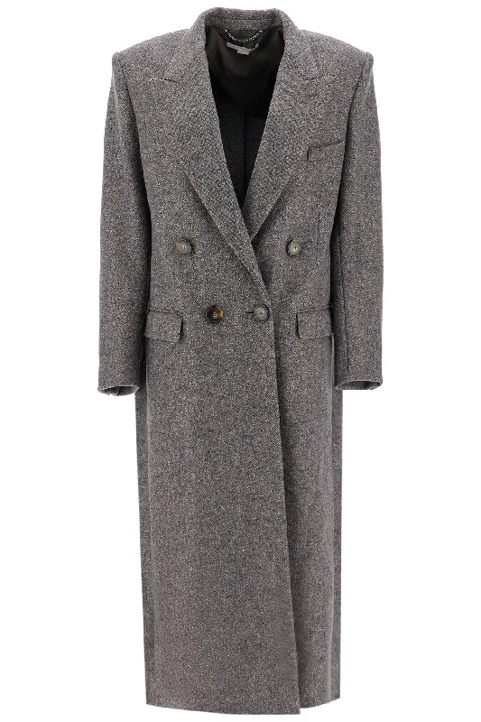 Maxi Tweed Coat In