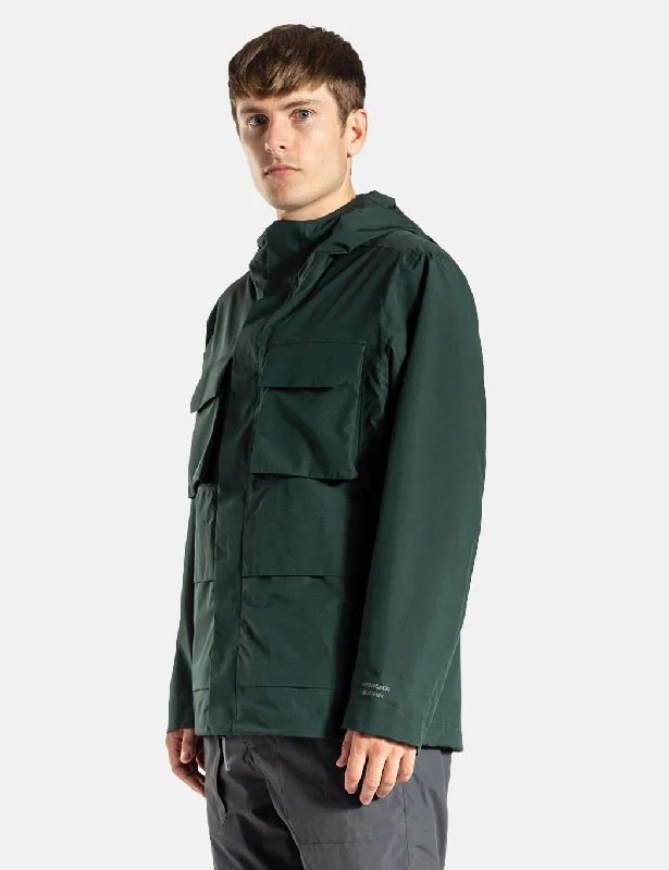 Norse Projects Nunk Shell Gore Tex Jacket - Deep Sea Green