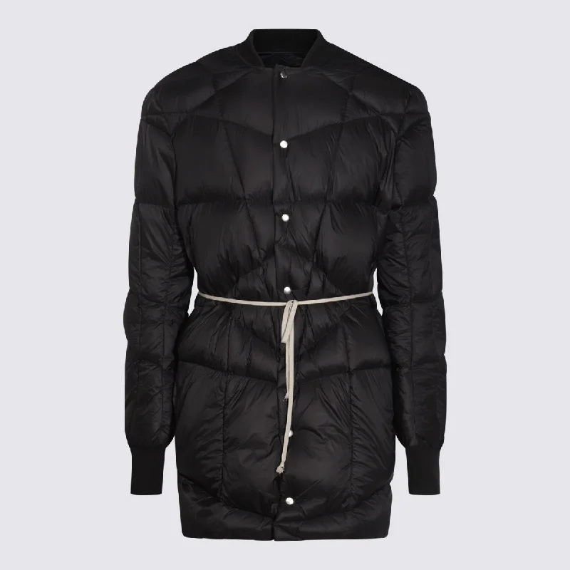 Rick Owens Coats Black