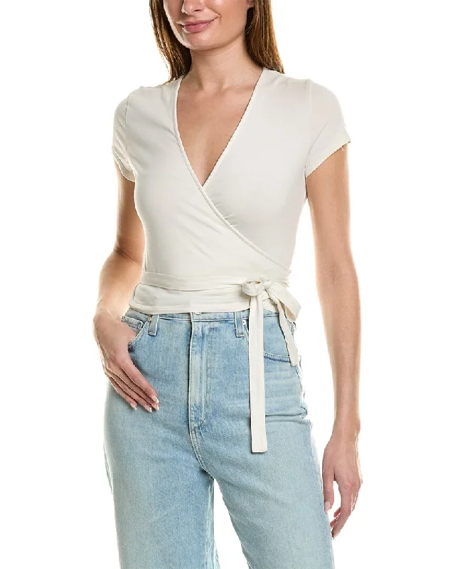 AG Jeans Kyaryo Wrap Top